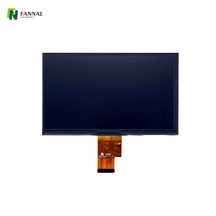 7 インチ HD TFT LCD ディスプレイ モジュール: 1024x600 解像度、-30°C ～ 80°C の広い温度範囲、産業および屋外での使用に対応
