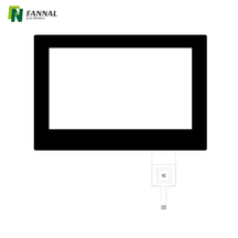  4.3インチPcapタッチパネル高信頼性GG構造 